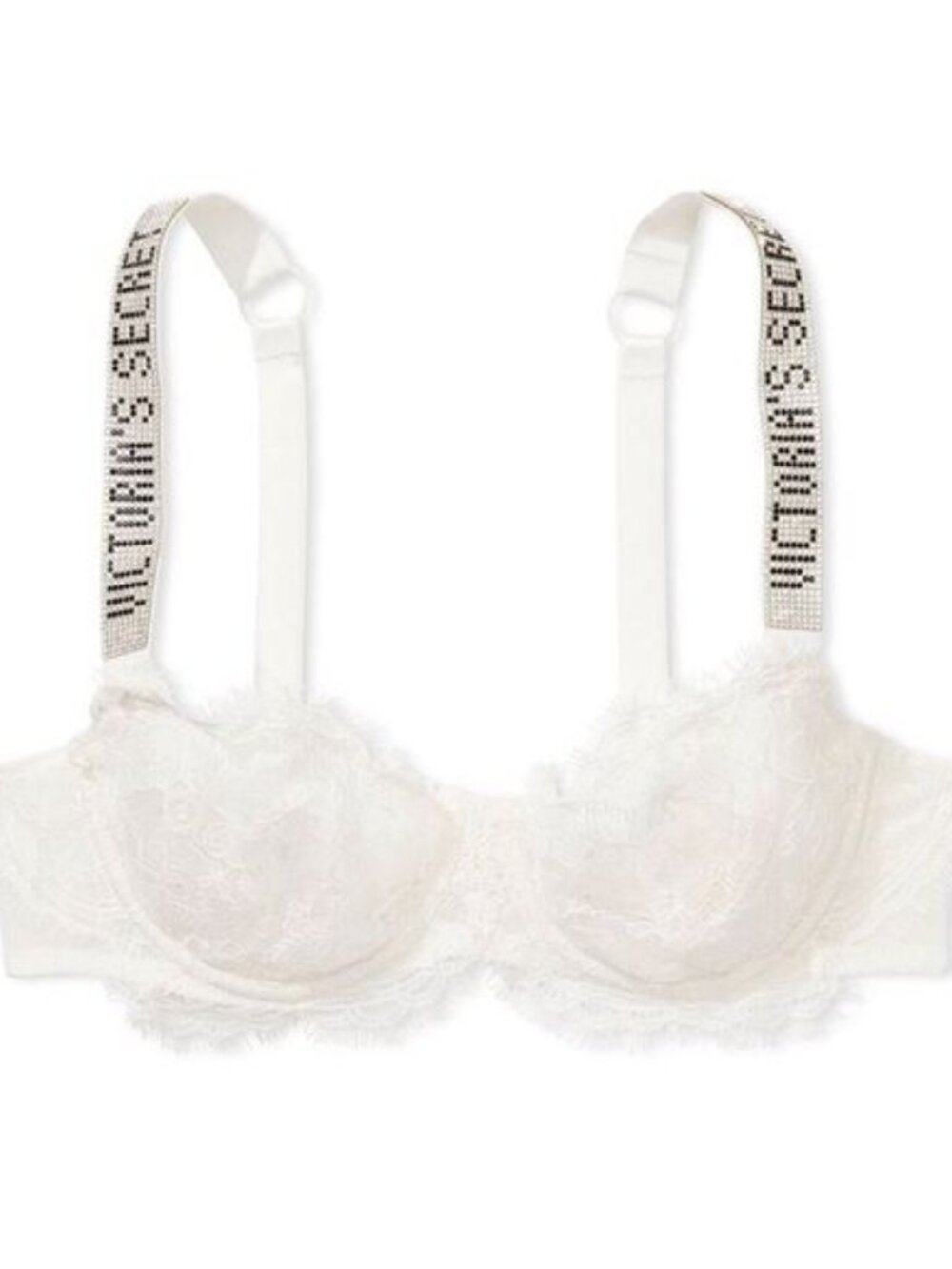 New Victoria's Secret Shine Strap Lace Wicked Balconette Bra in size 34B